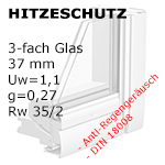 ENERGIE Hitzeschutz Verglasung