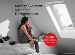 VELUX Aktion 2017: 100 € Rückvergütung