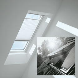 VELUX FOL UK08 1016S Plissee und Hitzeschutzmarkise