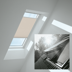 VELUX FOL UK08 1259S Plissee und Hitzeschutzmarkise